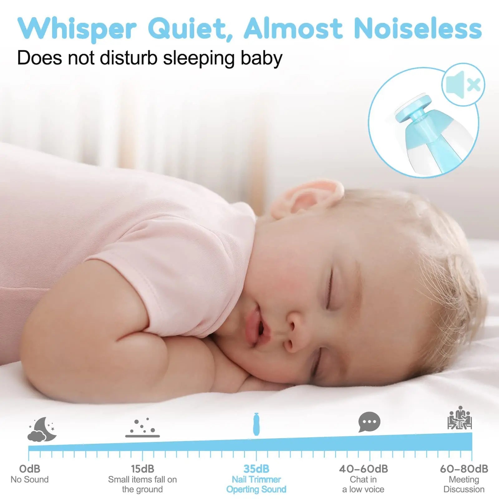 Coupe - Ongles Électrique Bébé™ - Planète bébé