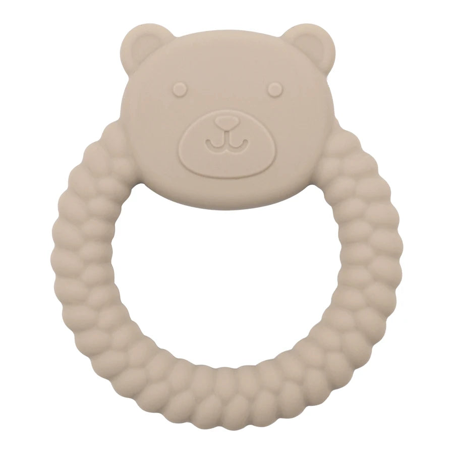 🦷🎁 Anneau de Dentition en Silicone – Cadeau Bébé – Jouet à Mâcher Durable et Sûr pour Nouveau-né™ - Planète bébé