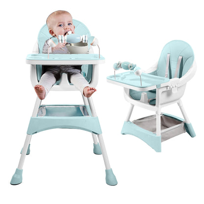 chaise haute évolutive portable double plateau support jouets - Planète bébé