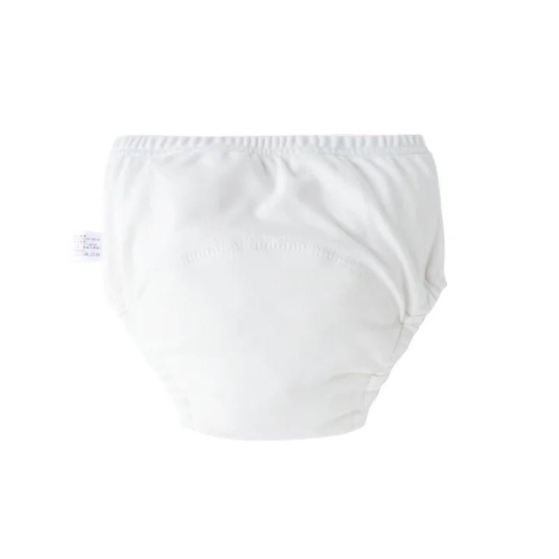 4PCS Pure Plain Solid Color Soft Baby Boys Girls Toddler Training Pants Toilet Pee Potty Learning Underwear Cotton Diaper™ - Planète bébé