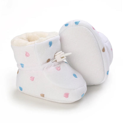 🧣❄️ Bottillons d’Hiver Bébé – Coton Chaud &amp; Semelle Antidérapante – Premiers Pas – 0 à 18 Mois™