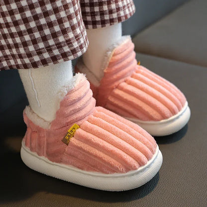 Chaussons Douillets "Pattes de Bonheur" – Doublure Peluche &amp; Semelle Sécurité
