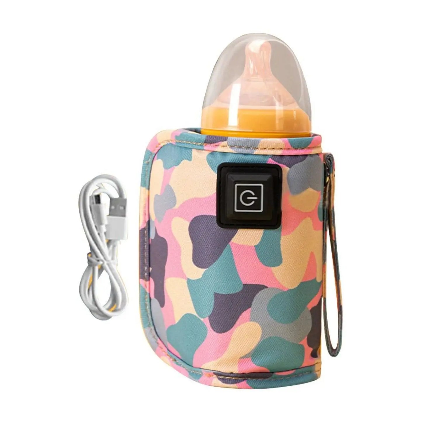 🍼❄️ Chauffe-Biberon USB Nomade – Housse Isotherme pour Biberon – Idéal pour l’Hiver &amp; les Déplacements™ - Planète bébé
