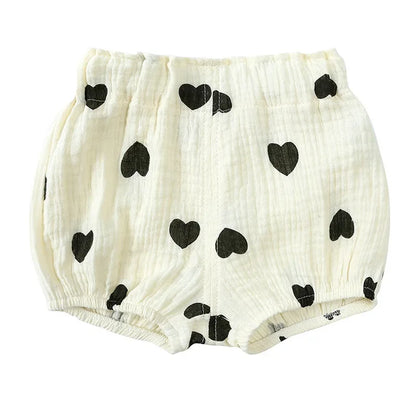 Shorts Été Bébé et Tout-Petit en Coton – Pantalon Respirant Cartoon 3M-6T™