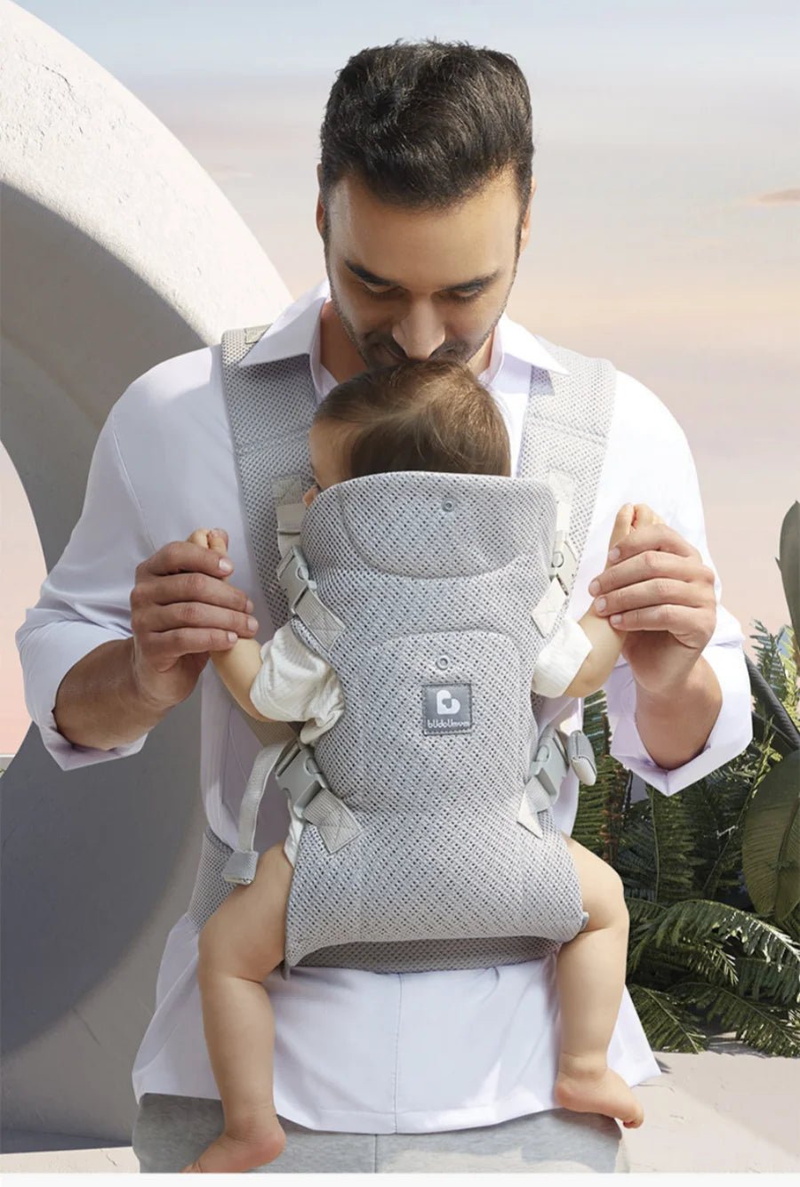 🍼 Porte-Bébé Ergonomique avec Assise – Confort 0 à 48 mois™ - Planète bébé