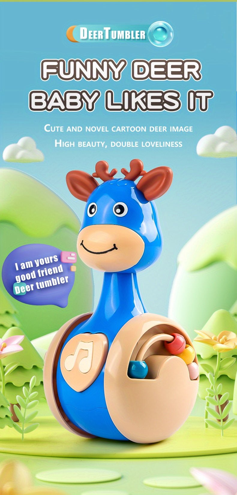 Roly Poly Baby Toy - Planète bébé