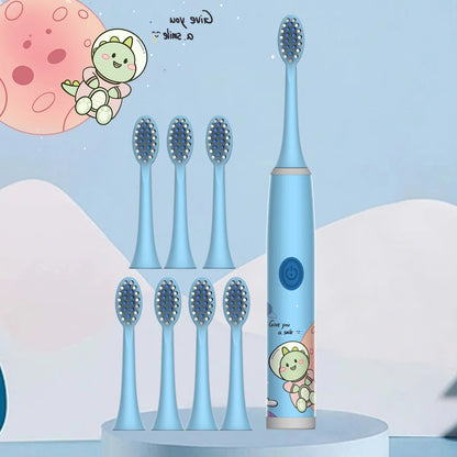 Brosse à Dents Électrique Enfant – Ultra-Doux &amp; Nettoyage Ludique (Sans Pile)™