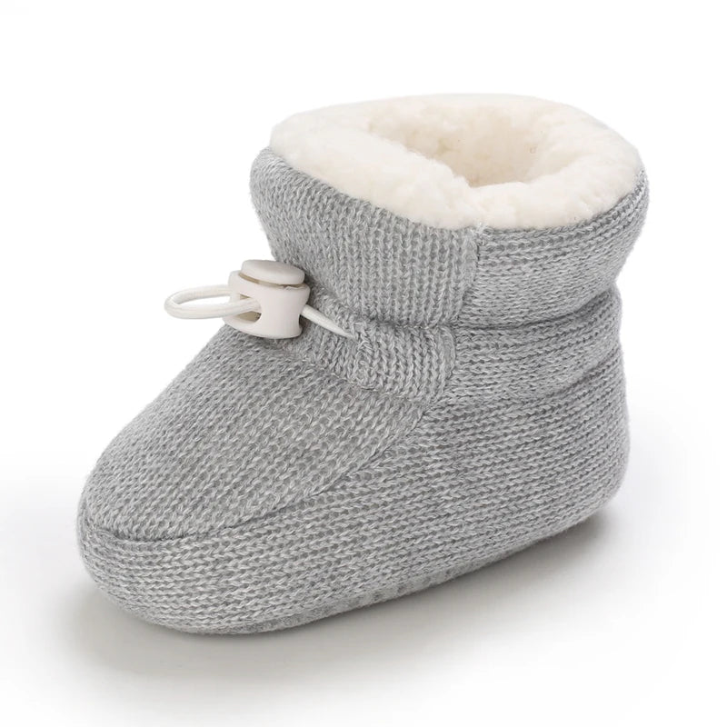 🧣❄️ Bottillons d’Hiver Bébé – Coton Chaud &amp; Semelle Antidérapante – Premiers Pas – 0 à 18 Mois™