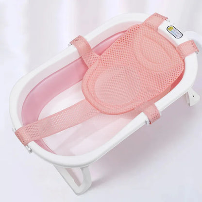 🛁 Hamac de Bain pour Bébé – Filet de Bain Réglable &amp; Antidérapant – Support de Bain Nouveau-né Universel™ - Planète bébé