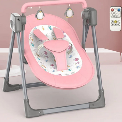 Berceau Pliable Électrique Portable pour Bébé 0-36 Mois™