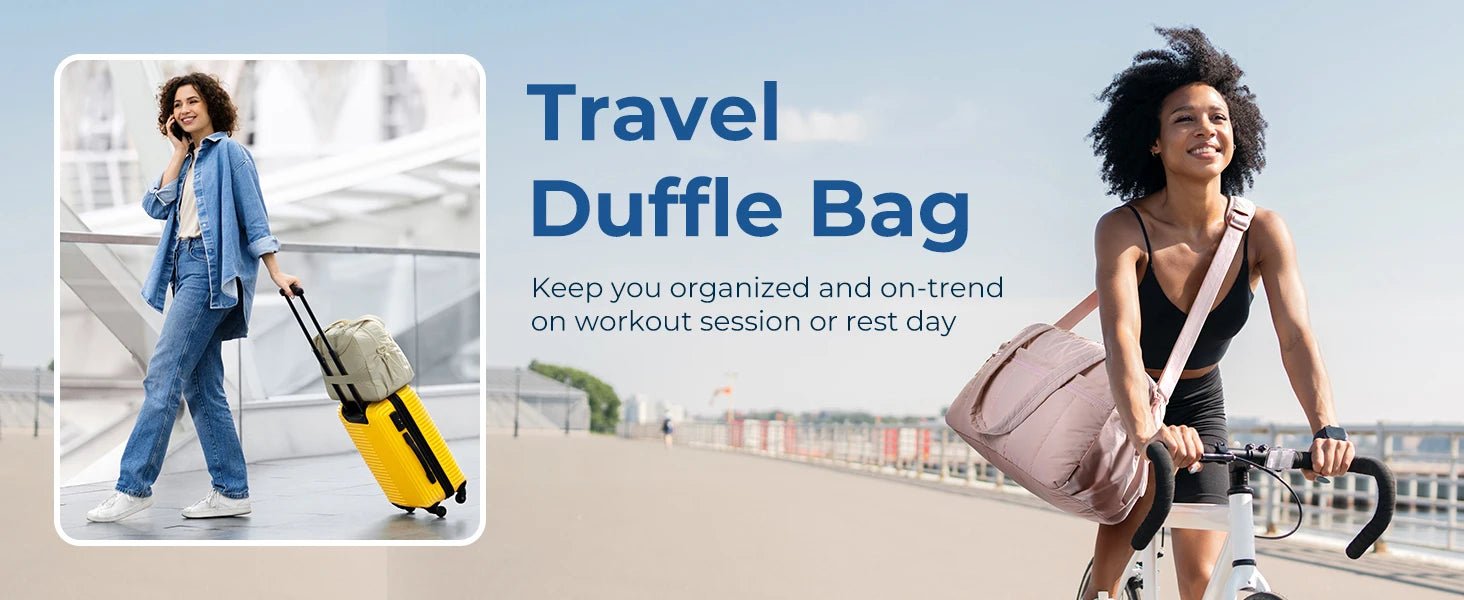 🎒 Sac de Voyage BAGSMART Femme – Grand Format avec Bandoulière™ - Planète bébé