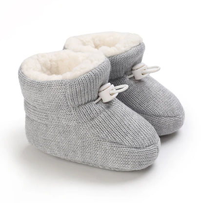 🧣❄️ Bottillons d’Hiver Bébé – Coton Chaud &amp; Semelle Antidérapante – Premiers Pas – 0 à 18 Mois™