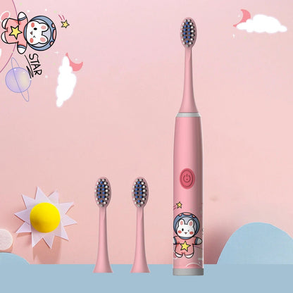 Brosse à Dents Électrique Enfant – Ultra - Doux &amp; Nettoyage Ludique (Sans Pile)™ - Planète bébé