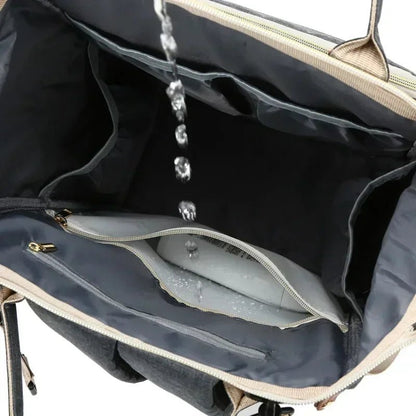 Sac à langer USB Sac à dos à langer de grande capacité pour maman et maternité™ - Planète bébé