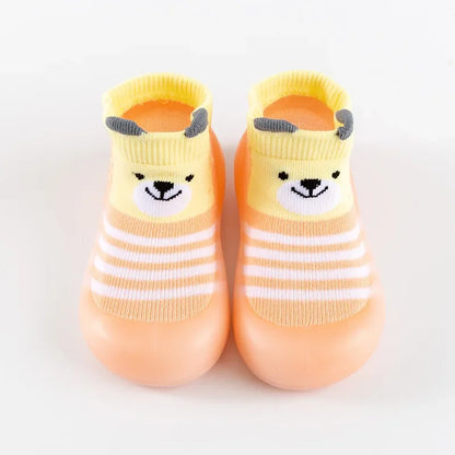 Chaussures Premiers Pas Bébé Canard Jaune