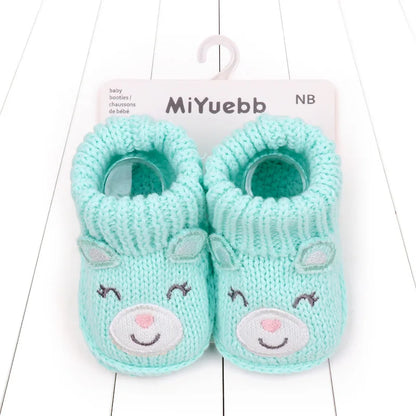 🧦🐾 Chaussettes Bébé Antidérapantes – Motif Animal – Coton Doux et Respirant™ - Planète bébé
