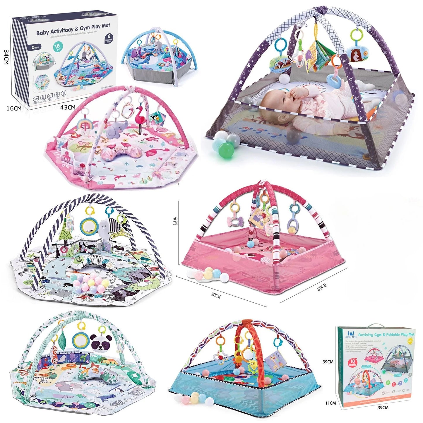 Tapis d’Éveil Éducatif pour Bébé-0-36 Mois™