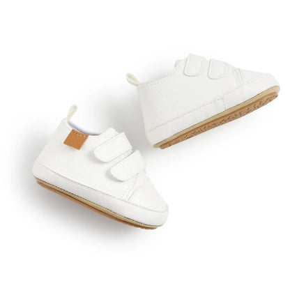 🍼 Chaussures Bébé en Cuir Rétro – Semelle Antidérapante – Meckior™