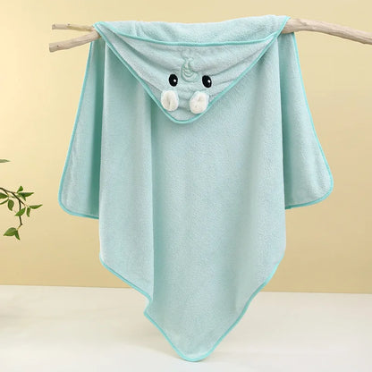 Serviette de Bain Bébé Ultra Douce et Absorbante – Cape de Bain Nouveau-né pour Filles et Garçons™