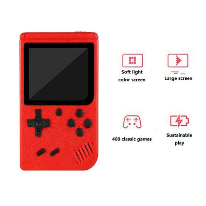console portable rétro 400 jeux rouge - Planète bébé