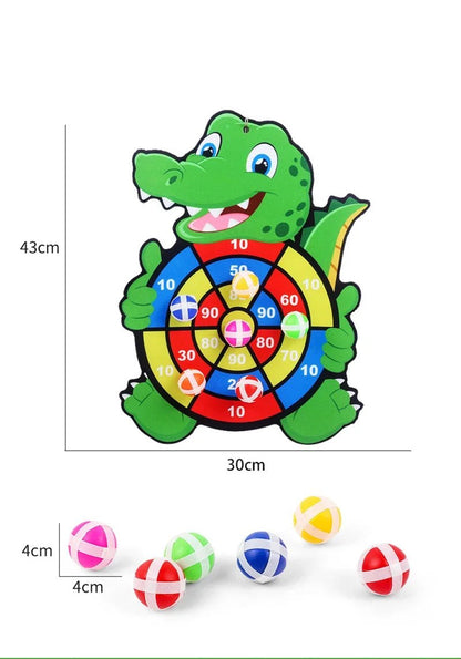 🎯 Jeu de Fléchettes Éducatif avec Balles Collantes – Pour Enfants de 3 à 7 Ans™ - Planète bébé