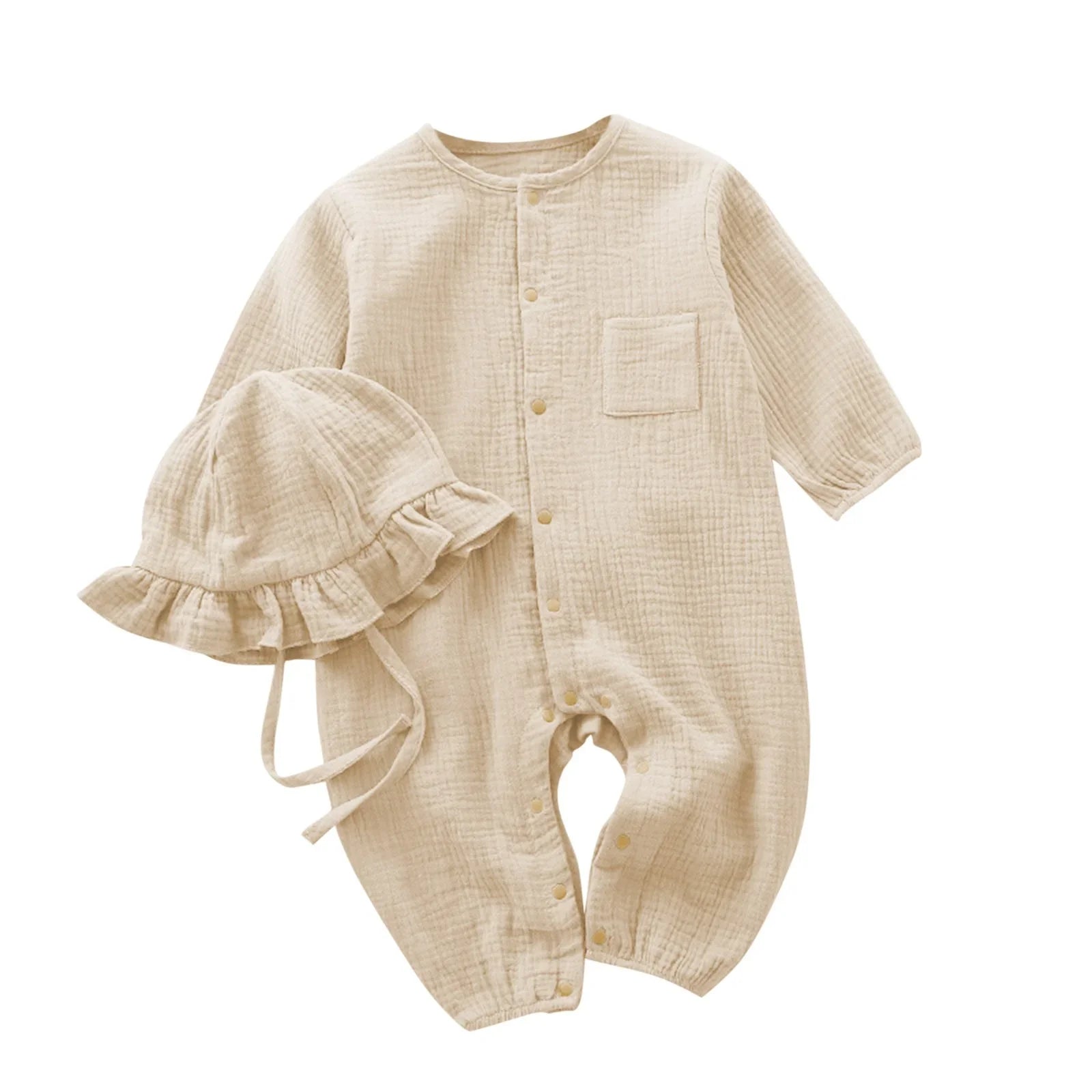 Barboteuse - MiniCocoon™ - Beige - Planète bébé