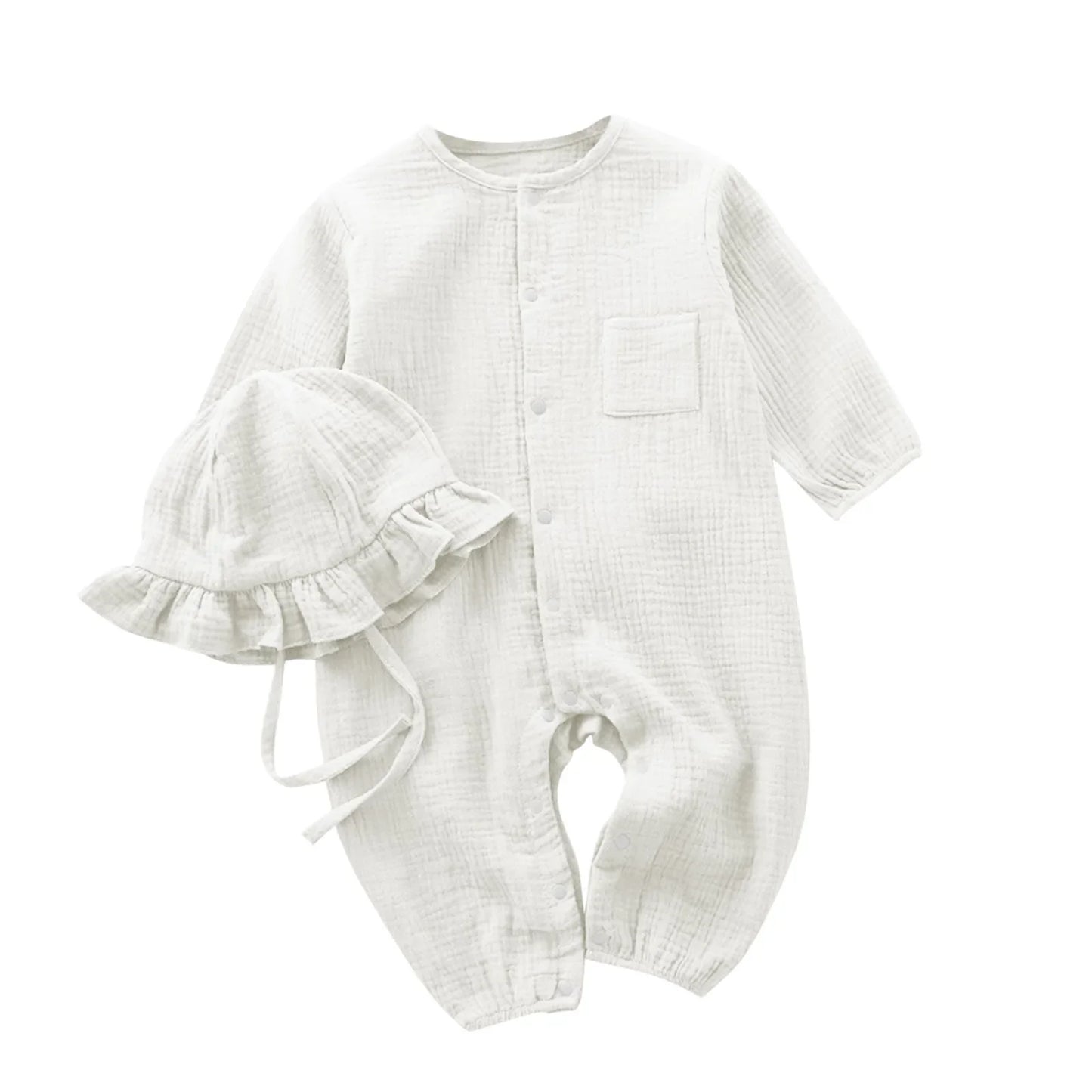 Barboteuse - MiniCocoon™ - Blanc - Planète bébé
