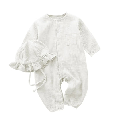 Barboteuse - MiniCocoon™ - Blanc - Planète bébé
