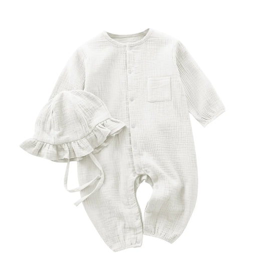 Barboteuse - MiniCocoon™ - Blanc - Planète bébé