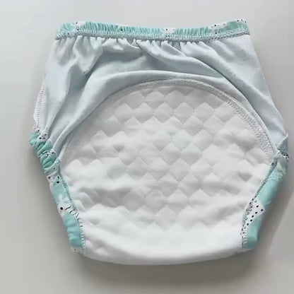 🩲🌿 Lot de 4 Culottes d’Apprentissage Imperméables Bébé – Coton Écologique – Réutilisables &amp; Ultra Douces – 12 à 20 kg – Mixte™