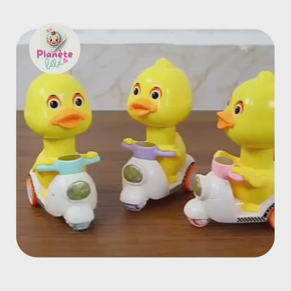 🐤 Mini Voiture Canard à Pression – Jouet Éducatif &amp; Rigolo pour Enfants™